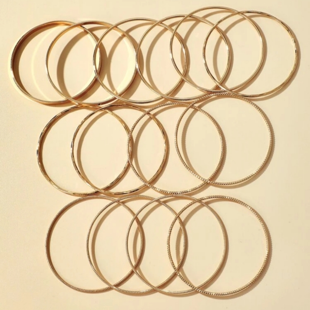 *Shiela* 12 Pc. Bracelet Set - Picture 3 of 6